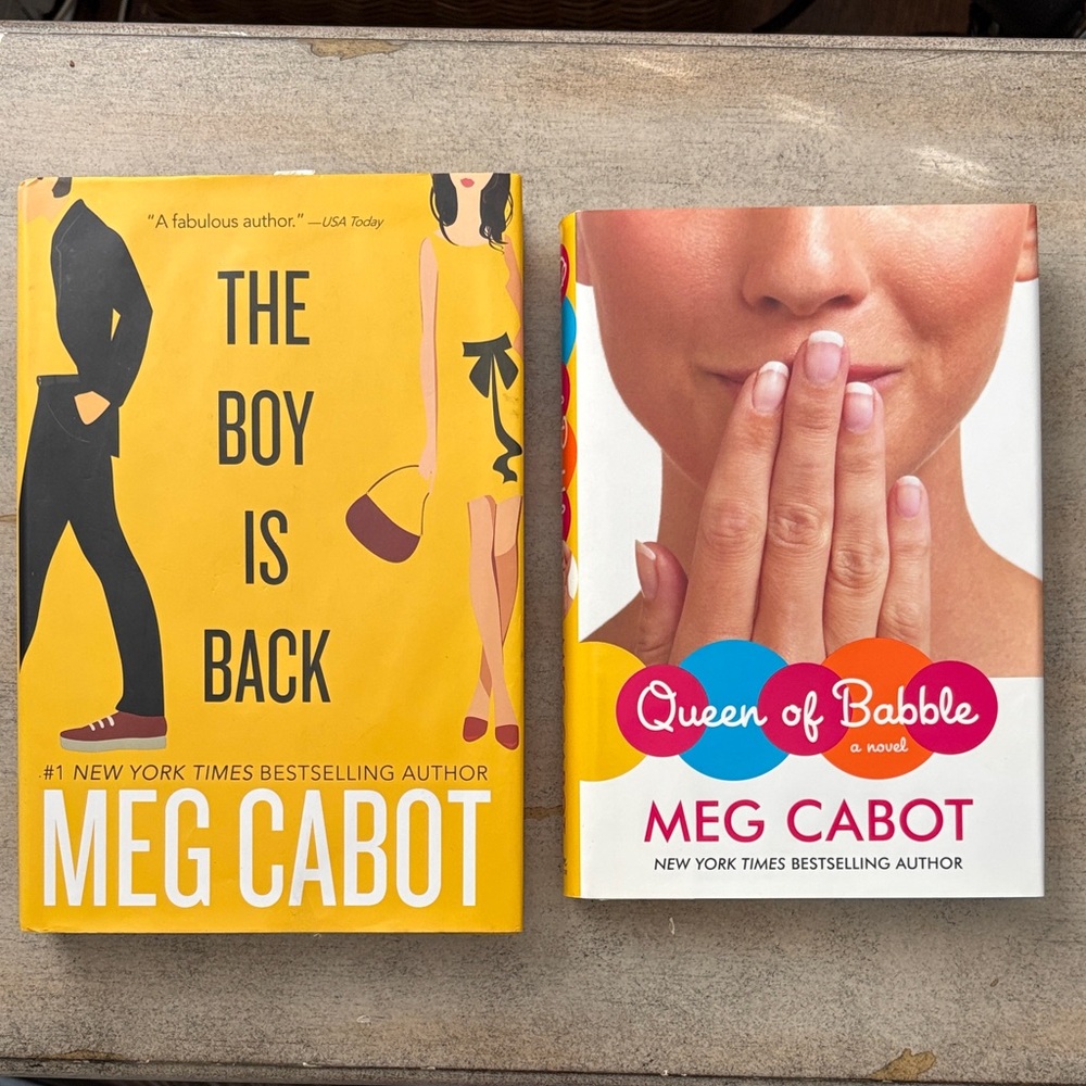 Meg Cabot Hardcover Book Bundle